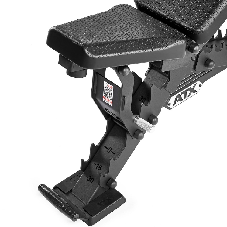 Poza cu ATX-MBX-760-PU Warrior Bench Slim – Bancă Multifuncțională Reglabilă, 500 kg