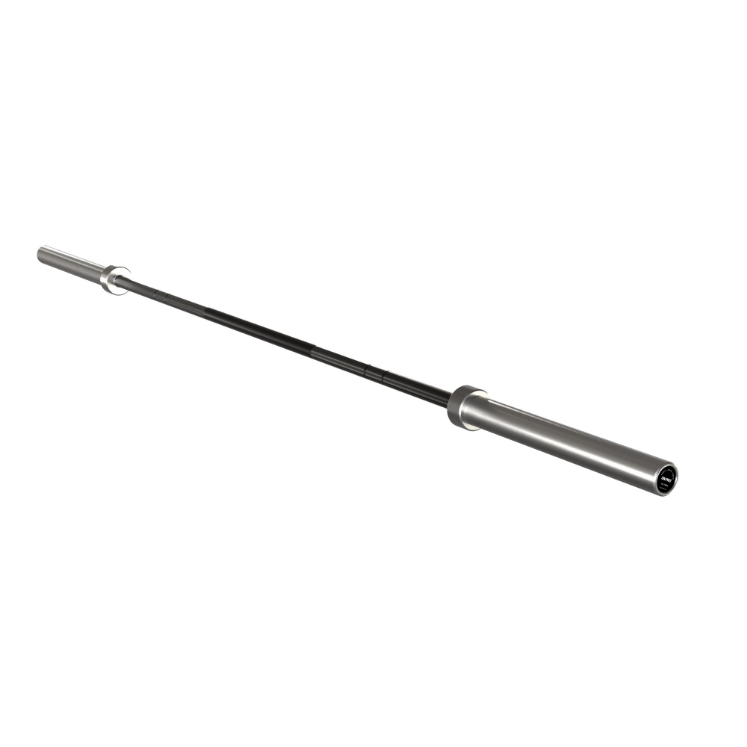 Poza cu Bară olimpică profesională 20KG - OK5000-1 pentru powerlifting și fitness