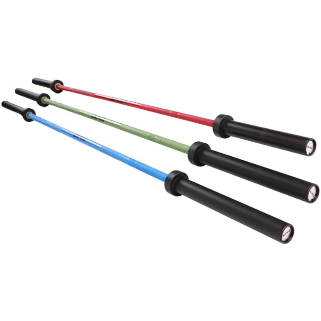 Poza cu Bară olimpică Cerakote 20KG OK5002 – rezistență premium pentru antrenamente intense