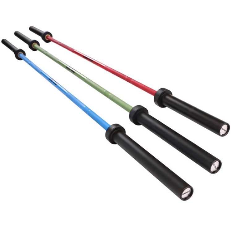 Poza cu Bară olimpică Cerakote 20KG OK5002 – rezistență premium pentru antrenamente intense