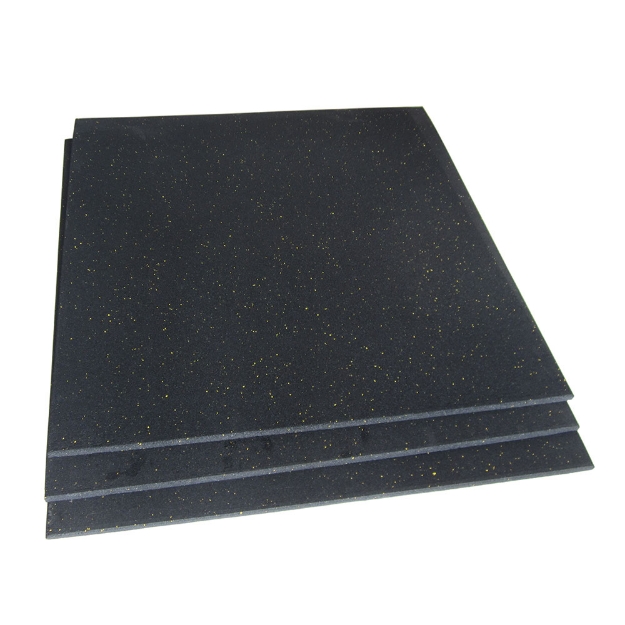 Poza cu Placa de cauciuc pentru absorbtia socurilor, 100 x 100 x 1.5 cm, TheWay Fitness