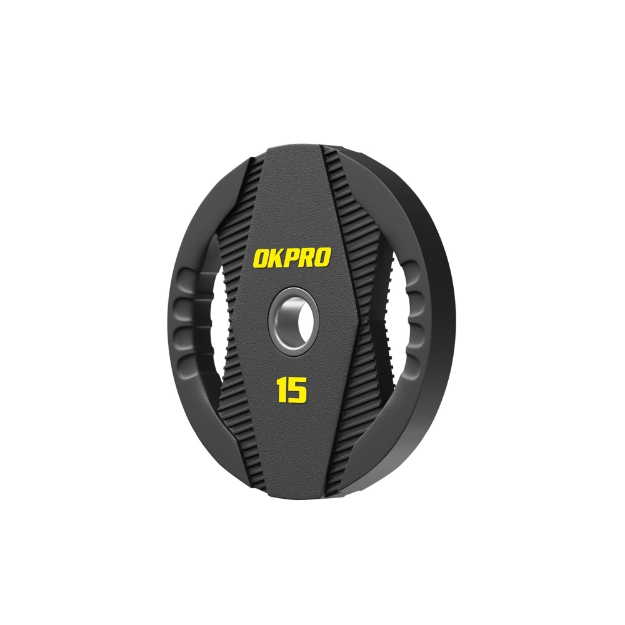 Poza cu Discuri Olimpice Urethan Premium – Greutăți Profesionale pentru Sală și Fitness