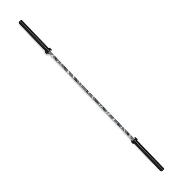 Poza cu Bară olimpică  Camouflage 20KG OK5002 – rezistență premium pentru antrenamente intense