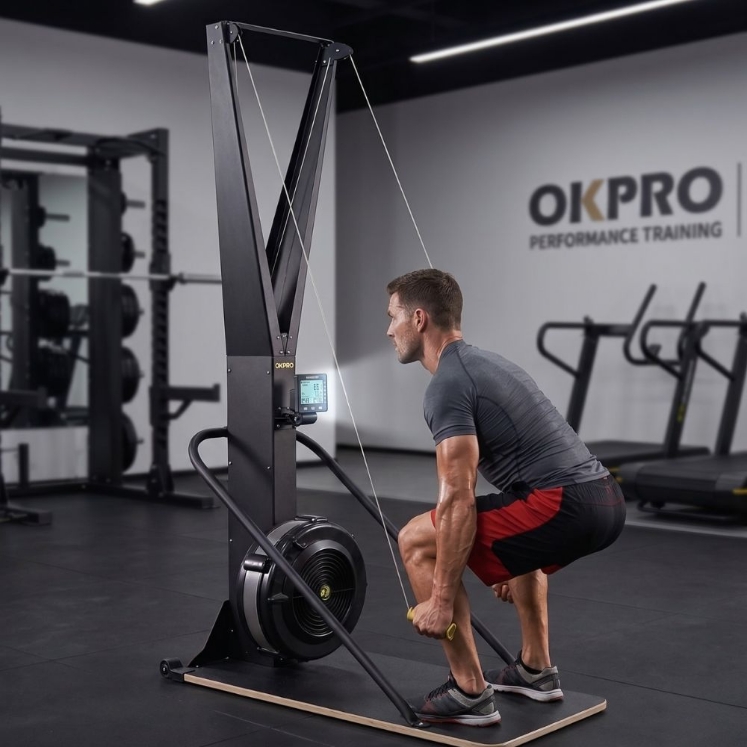 Poza cu Aparat Ski Erg Profesional OKPRO OK9198 – Cardio Full Body