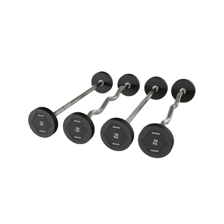 Poza cu Bare Fixe Z cu greutati 10 - 30 kg, TheWay Fitness