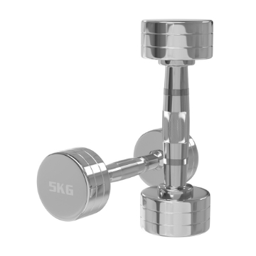 Poza cu Gantere Cromate Profesionale –  Fitness Premium 1-10kg