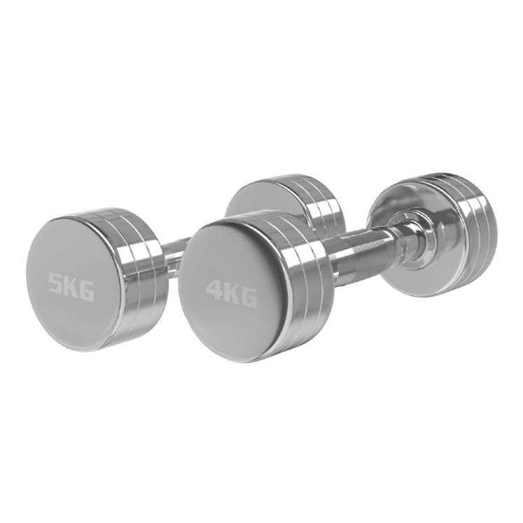 Poza cu Gantere Cromate Profesionale –  Fitness Premium 1-10kg