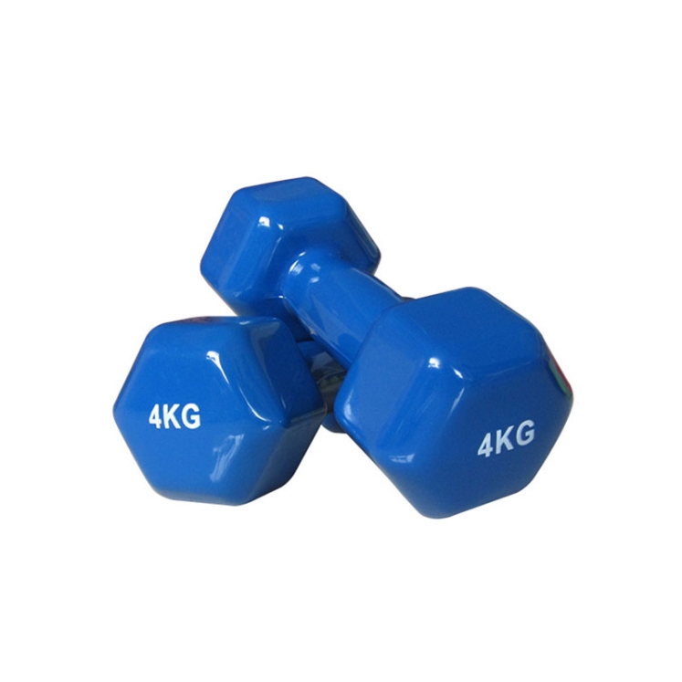 Poza cu Gantere din Vinil Hexagonale 1–10 kg pentru Fitness și Aerobic, TheWay Fitness 