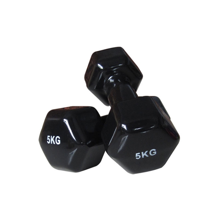 Poza cu Gantere din Vinil Hexagonale 1–10 kg pentru Fitness și Aerobic, TheWay Fitness 