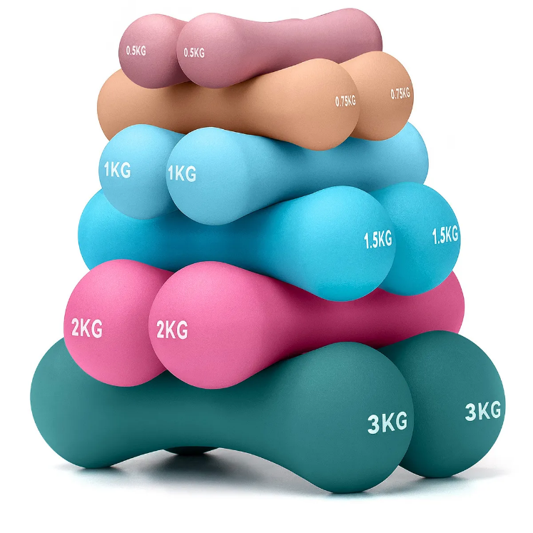 Poza cu Gantere aerobic din neopren 0.5-5kg, TheWay Fitness