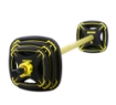 Poza cu Set bara si discuri fitness - aerobic, TPU, 20 kg