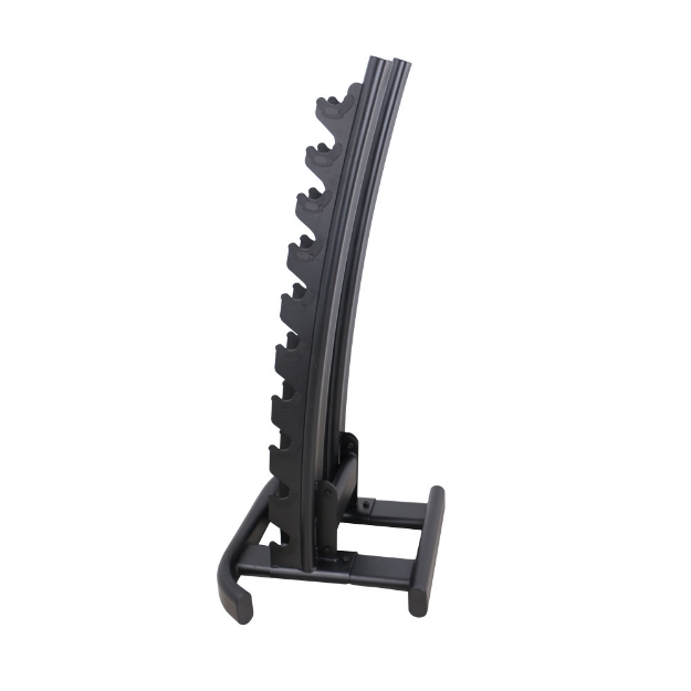 Poza cu Suport Gantere 10 Perechi – Rack Profesional din Oțel Heavy-Duty