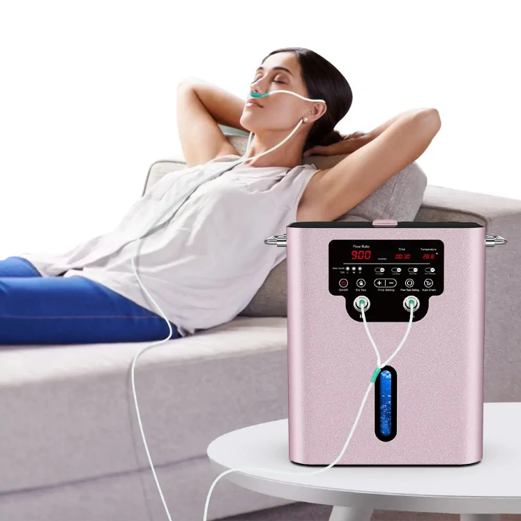 Poza cu Inhalator Multifunctional, Hidrogen Molecular si Oxigen pur, SPE/PEM 900ml/min, GY-HX900