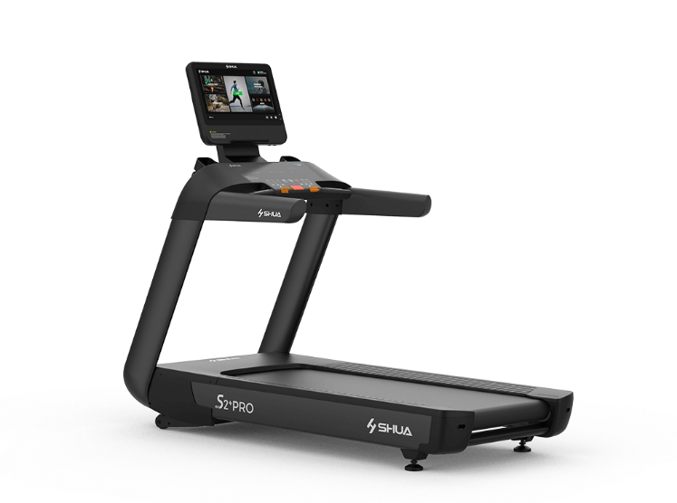 Poza cu Bandă de alergare profesională SHUA SH-T9100TP – Touchscreen și sistem FlexAir Adaptive Deck