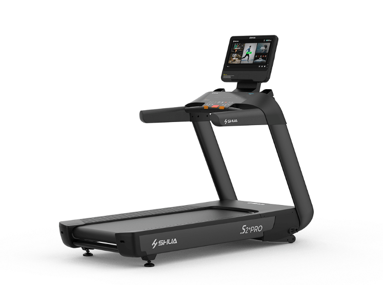 Poza cu Bandă de alergare profesională SHUA SH-T9100TP – Touchscreen și sistem FlexAir Adaptive Deck
