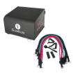 Cutie pliometrica glute box sveltus cu benzi elastice
