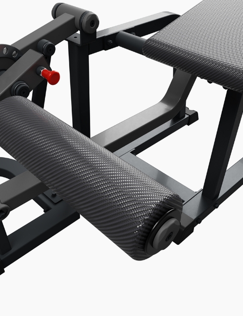 Poza cu Bodytone Solid Grow Prone Leg Curl SG55 – Aparat Profesional pentru Flexia Femuralilor din Poziție Culcată