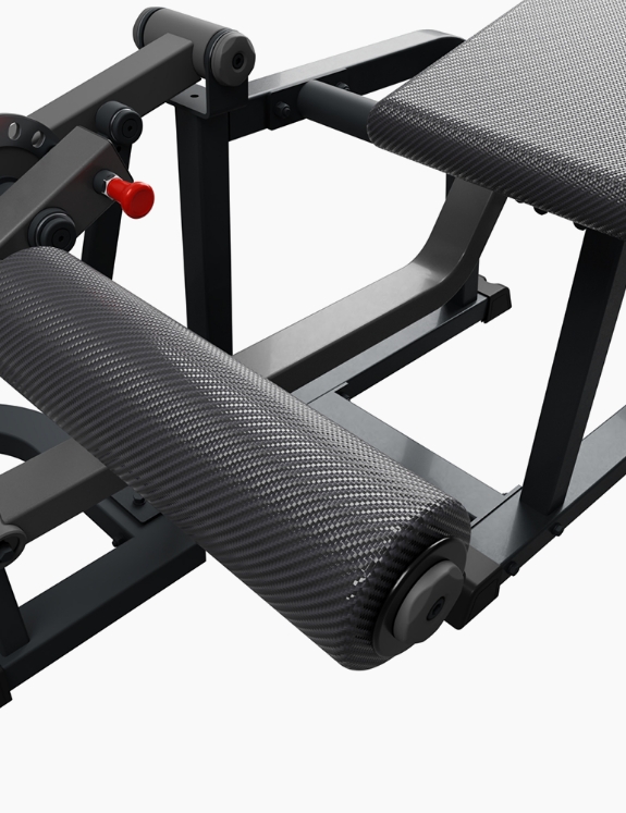 Poza cu Bodytone Solid Grow Prone Leg Curl SG55 – Aparat Profesional pentru Flexia Femuralilor din Poziție Culcată