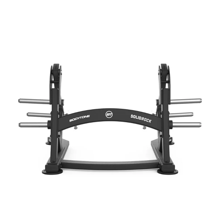 Poza cu Bodytone Solid Rock Squat SR12E – Aparat Profesional pentru Genuflexiuni cu Discuri Olimpice