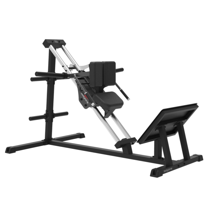 Poza cu Bodytone Solid Grow Hack Squat – Aparat Profesional pentru Hack Squat cu Discuri Olimpice