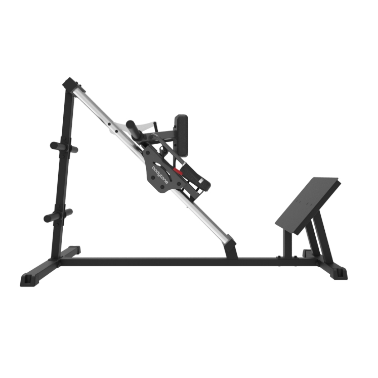 Poza cu Bodytone Solid Grow Hack Squat – Aparat Profesional pentru Hack Squat cu Discuri Olimpice