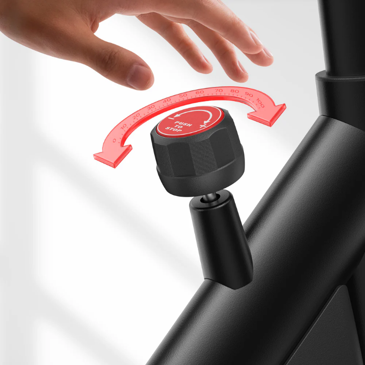 Poza cu Bicicletă Fitness Magnetică MERACH S36 – Silențioasă, Conectivitate Smart și Rezistență Reglabilă