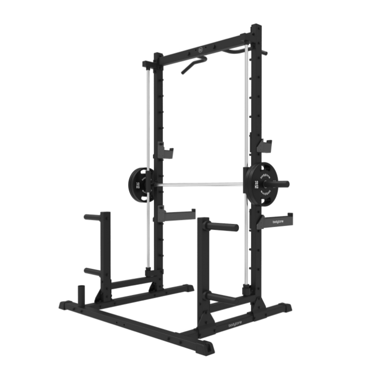 Poza cu Bodytone Solid Grow Half Cage Smith – Half Rack Profesional cu Smith Machine