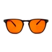 Poza cu Ochelari cu lentile portocalii – Yama Black Orange, Filter Optix