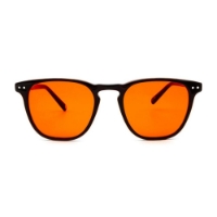 Poza cu Ochelari cu lentile portocalii – Yama Black Orange, Filter Optix