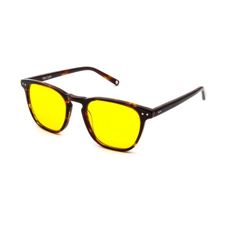 Poza cu Ochelari cu lentile galbene pentru calculator – Yama Cinnamon Yellow, Filter Optix
