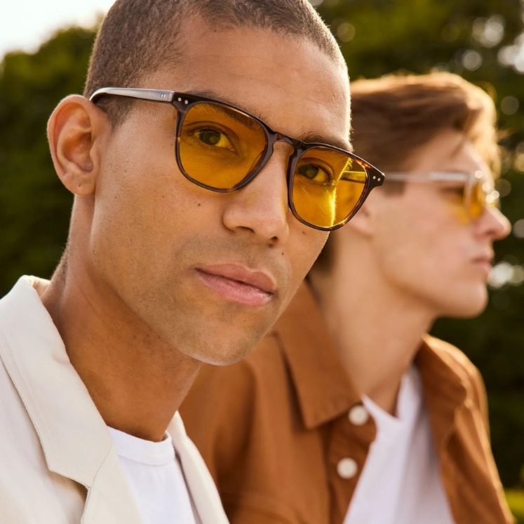 Poza cu Ochelari cu lentile galbene pentru calculator – Yama Cinnamon Yellow, Filter Optix