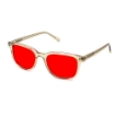 Poza cu Ochelari cu lentile roșii pentru seară – Cedar Silver Thyme Red, Filter Optix