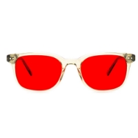 Poza cu Ochelari cu lentile roșii pentru seară – Cedar Silver Thyme Red, Filter Optix