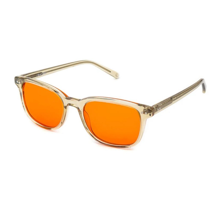 Poza cu Ochelari cu lentile portocalii, anti lumină albastră – Cedar Silver Thyme Orange, Filter Optix