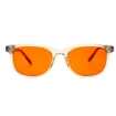 Poza cu Ochelari cu lentile portocalii, anti lumină albastră – Cedar Silver Thyme Orange, Filter Optix