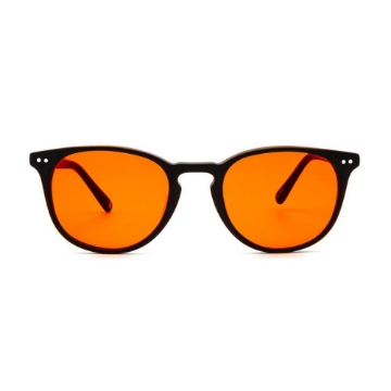 Poza cu Ochelari cu lentile portocalii – Ventus Matte Black Orange, Filter Optix