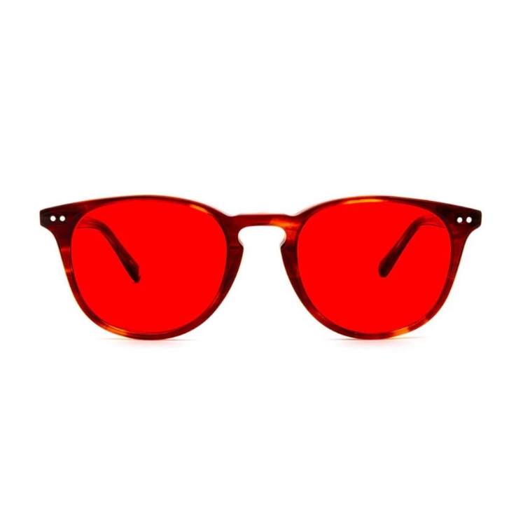 Poza cu Ochelari cu lentile roșii pentru seară – Ventus Saffron Red, Filter Optix