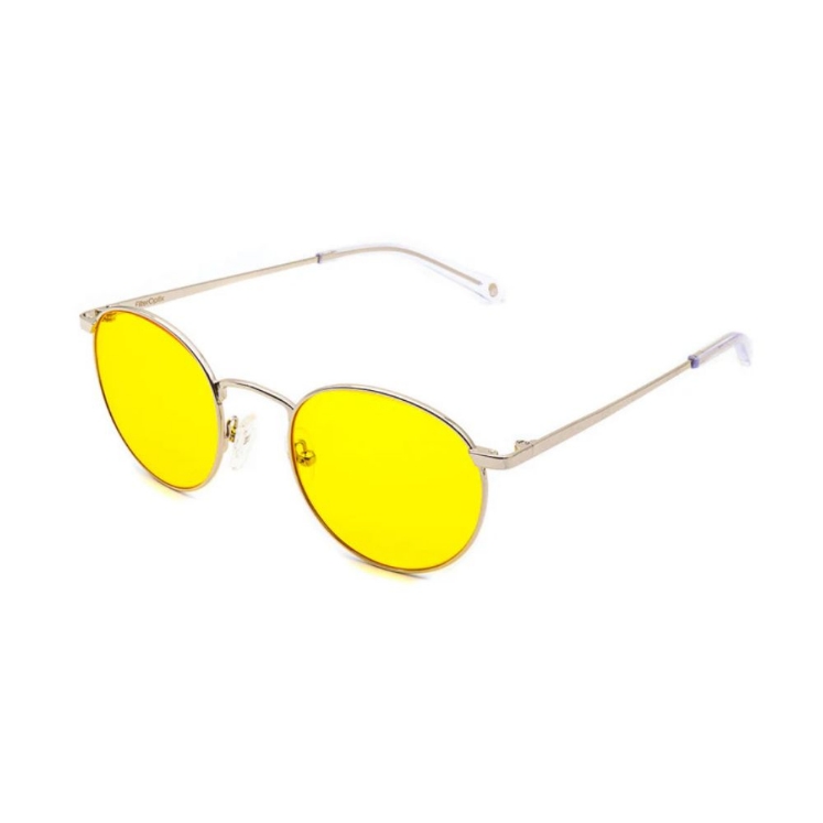 Poza cu Ochelari cu lentile galbene, pentru calculator – Mesi Silver Yellow, Filter Optix