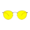Poza cu Ochelari cu lentile galbene, pentru calculator – Mesi Silver Yellow, Filter Optix