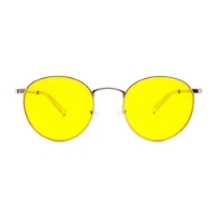 Poza cu Ochelari cu lentile galbene, pentru calculator – Mesi Silver Yellow, Filter Optix