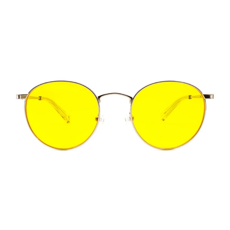 Poza cu Ochelari cu lentile galbene, pentru calculator – Mesi Silver Yellow, Filter Optix