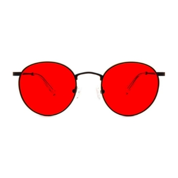 Poza cu Ochelari cu lentile roșii pentru seară – Mesi Black Red, Filter Optix