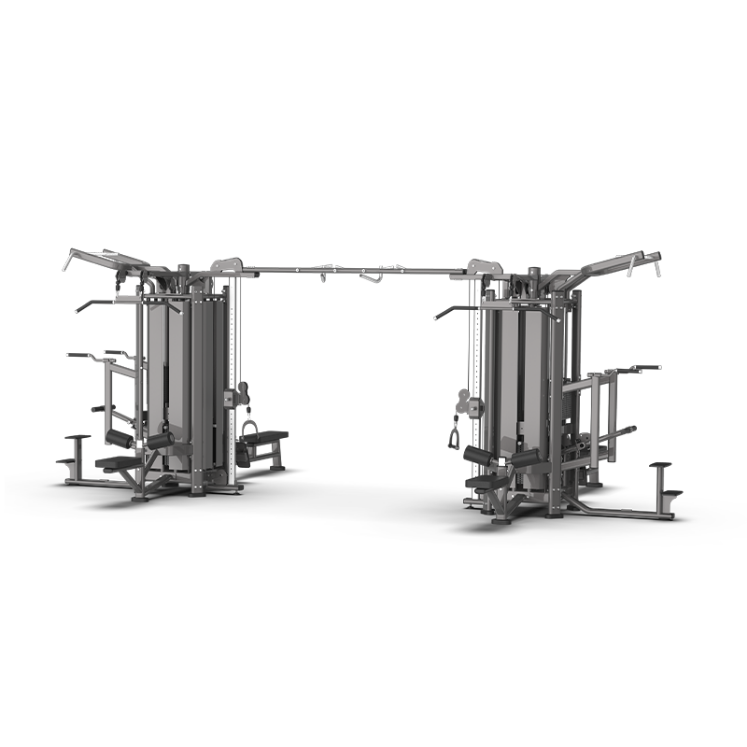 Poza cu Stație Multifuncțională Profesională 8 Posturi TheWay LY-89 – Multi Gym pentru Săli de Fitness
