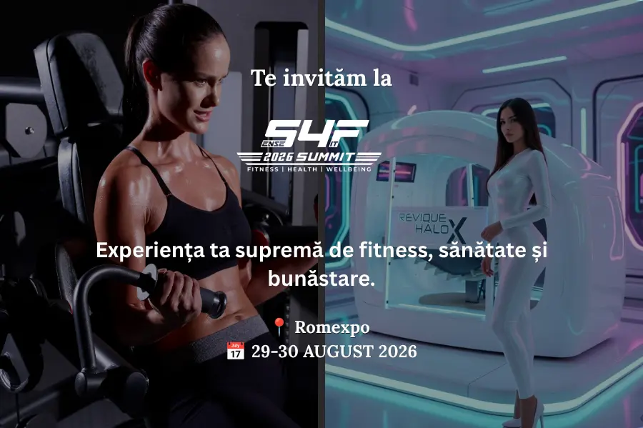 Fitlife te invită la Sense4Fit Summit 2026. Descoperă viitorul fitnessului, biohacking-ului și longevității