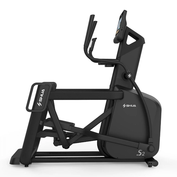 Poza cu Bicicletă eliptică profesională SHUA SH-B9100ET cu ecran tactil 15.6” și 40 niveluri de rezistență