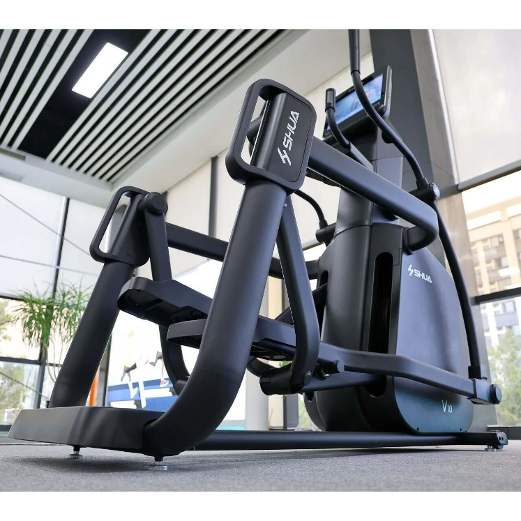 Poza cu Bicicletă eliptică profesională SHUA SH-B9100ET cu ecran tactil 15.6” și 40 niveluri de rezistență