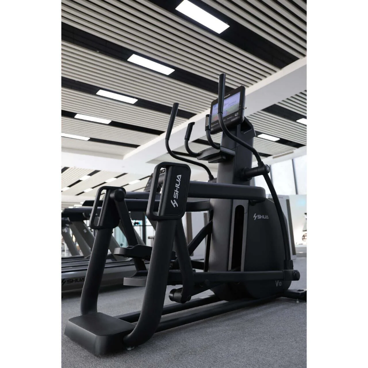Poza cu Bicicletă eliptică profesională SHUA SH-B9100ET cu ecran tactil 15.6” și 40 niveluri de rezistență
