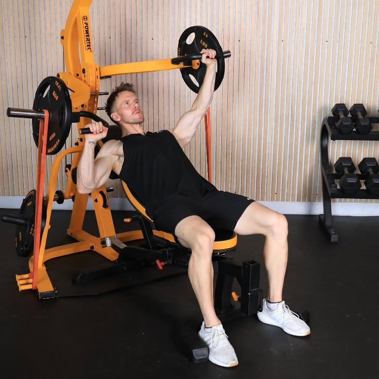 Poza cu Aparat multifunctional WB-LS20 Powertec Workbench Levergym Galben