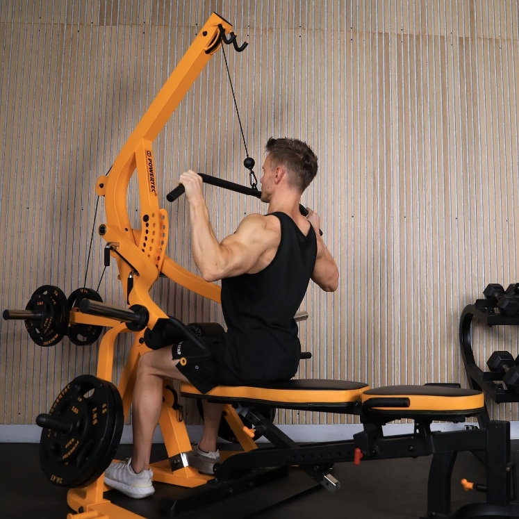 Poza cu Aparat multifunctional WB-LS20 Powertec Workbench Levergym Galben