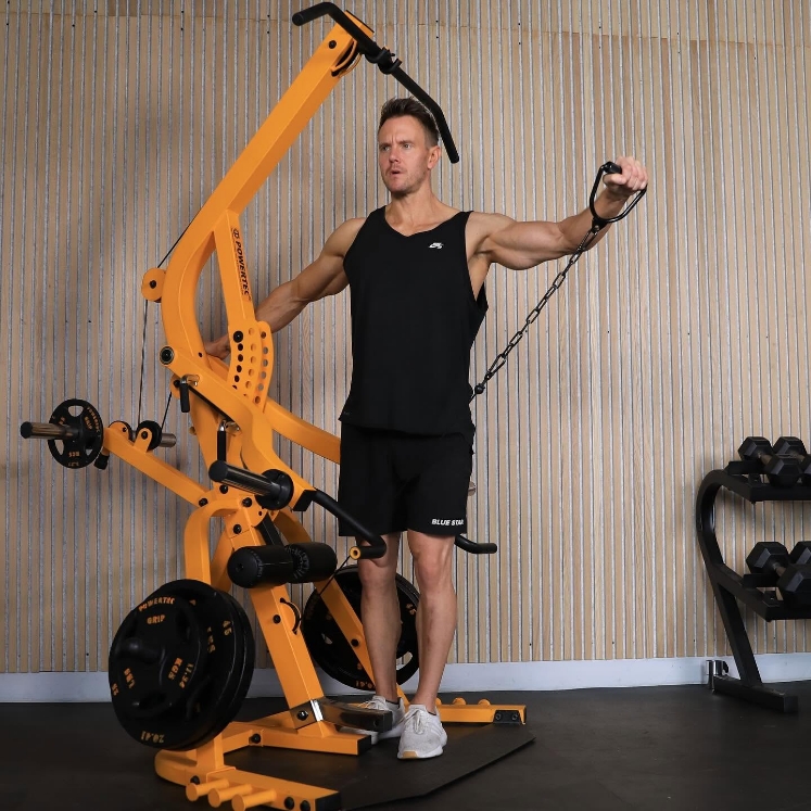 Poza cu Aparat multifunctional WB-LS20 Powertec Workbench Levergym Galben